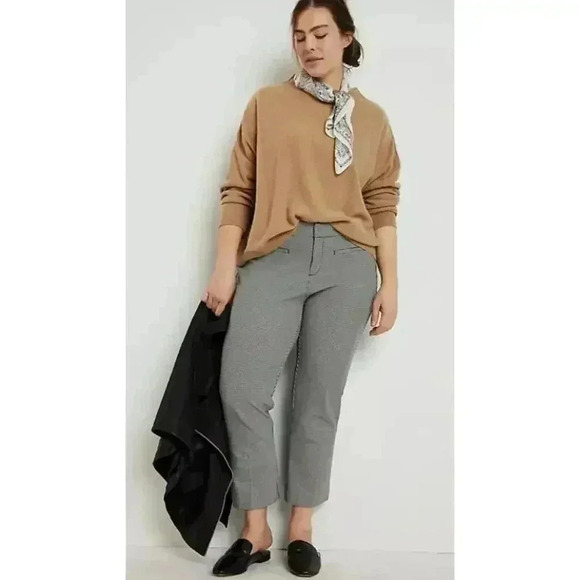 Anthropologie The Essential Slim Kick Flare Pants Size 14 - Picture 1 of 16